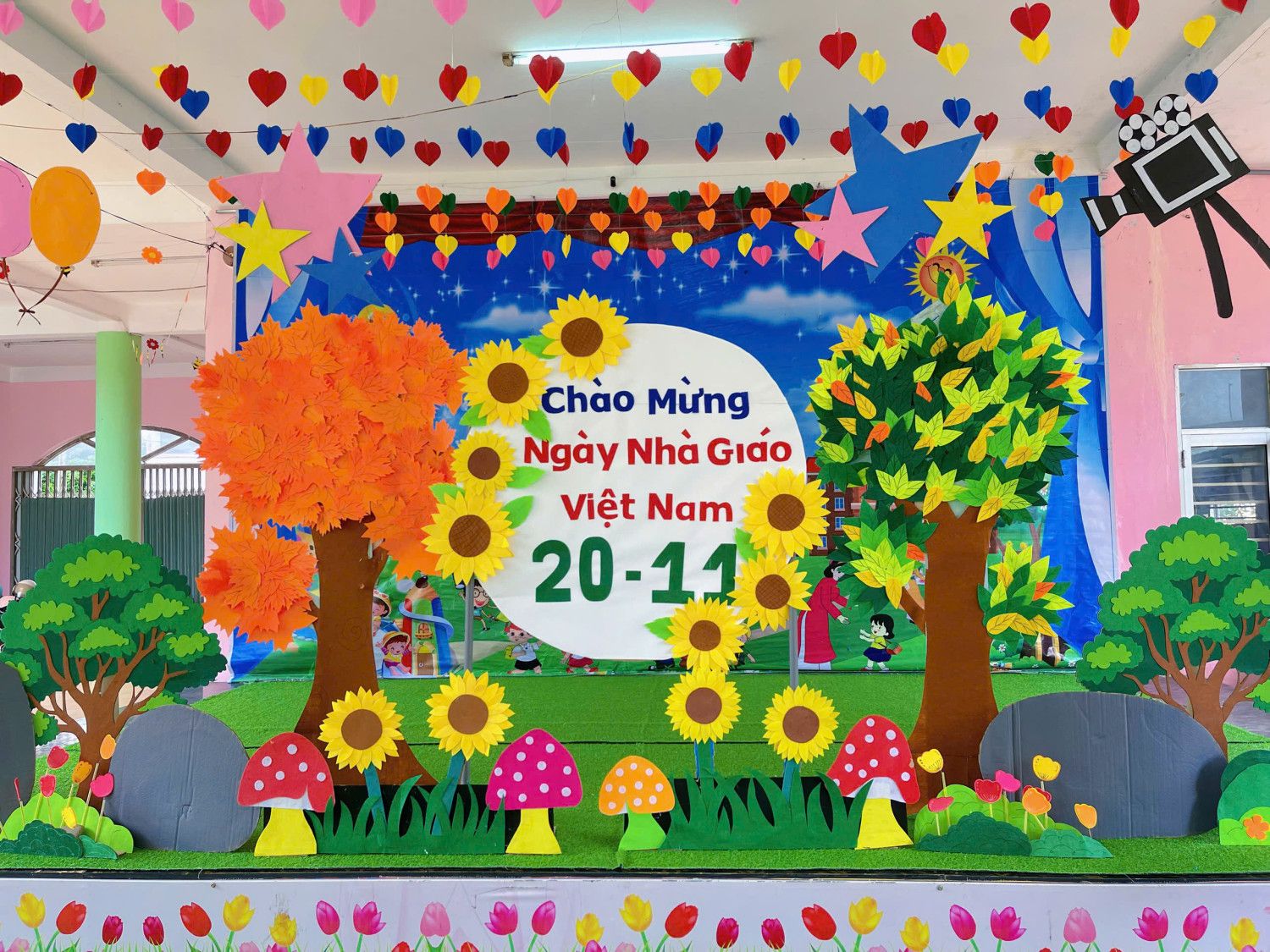 HOẠT ĐỘNG THAO GIẢNG CHÀO MỪNG 43 NĂM NGÀY NHÀ GIÁO VIỆT NAM 20/11/1982-20/11/2025