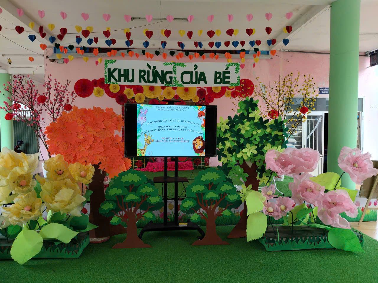 THAO GIẢNG CỦA CÁC BẠN KHỐI BÉ